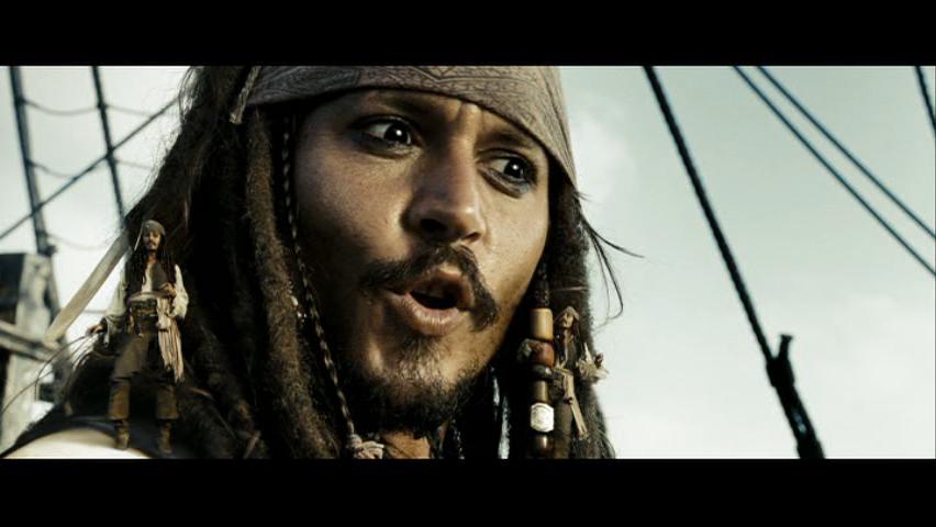 Not sunset... Johnny Depp as Captain Jack Sparrow
