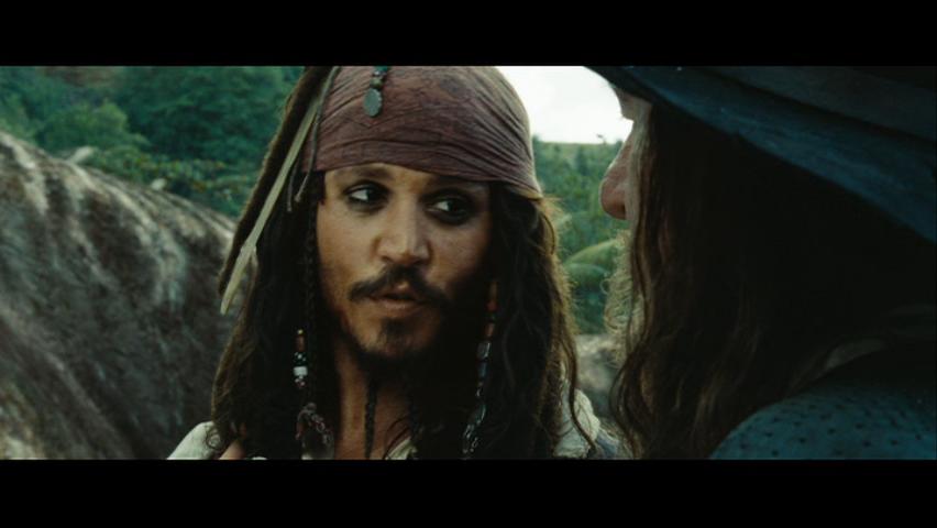 ...you and me. Johnny Depp as Captain Jack Sparrow