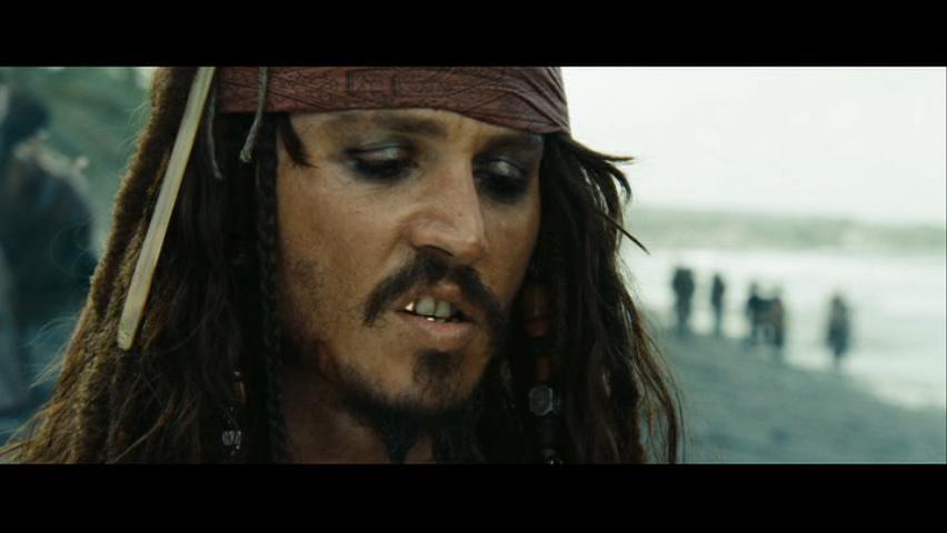 That's a sad commentary in and of itself. Johnny Depp as Captain Jack Sparrow