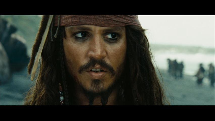 There's just... Johnny Depp as Captain Jack Sparrow
