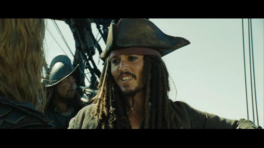 Keep telling yourself that, darling! Johnny Depp as Captain Jack Sparrow