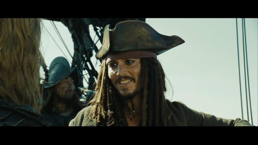Johnny Depp as Captain Jack Sparrow