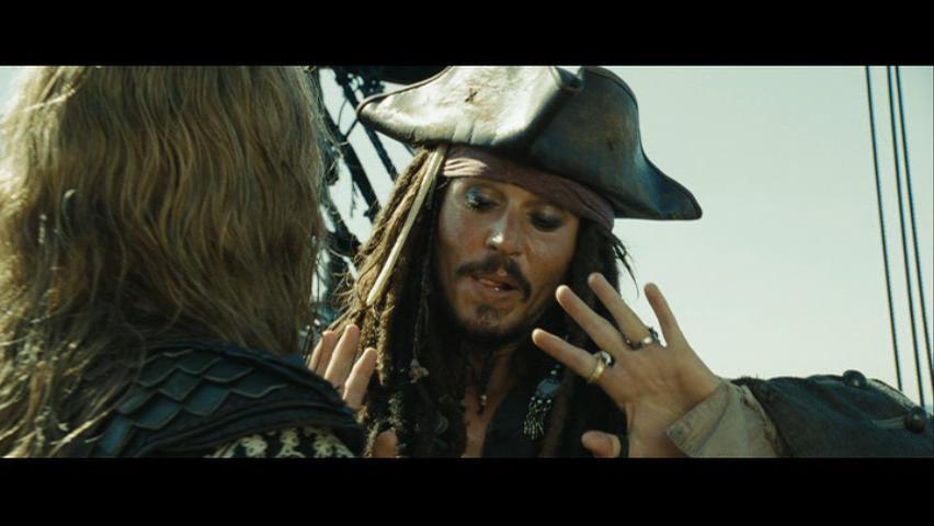 Johnny Depp as Captain Jack Sparrow