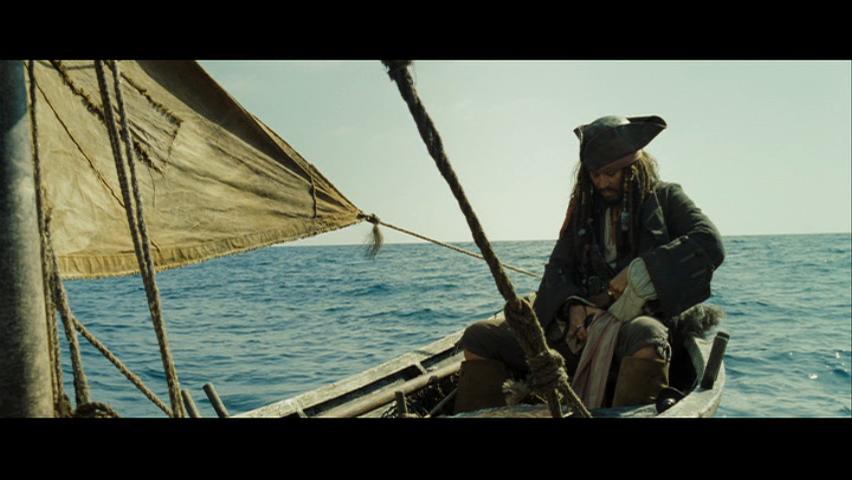 See, ladies, it really IS much bigger up close!... Johnny Depp as Captain Jack Sparrow