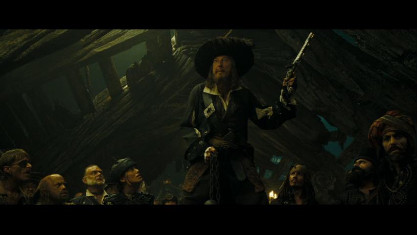 And in her gra'itude she will see fit to grant us boons! Johnny Depp as Captain Jack Sparrow