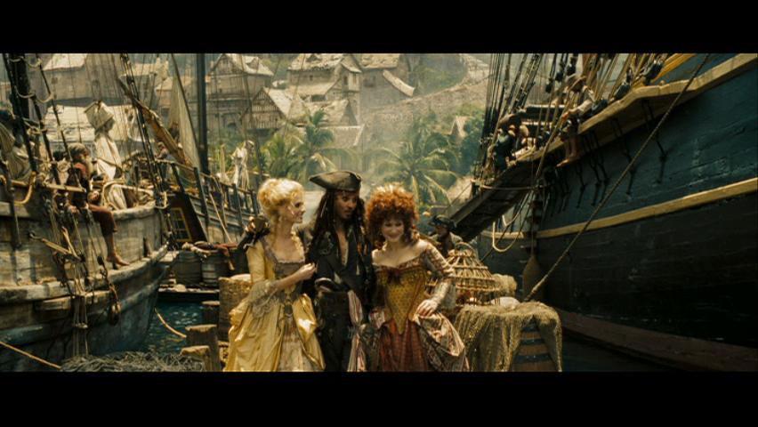 Granted, it tends to list to port... Johnny Depp as Captain Jack Sparrow