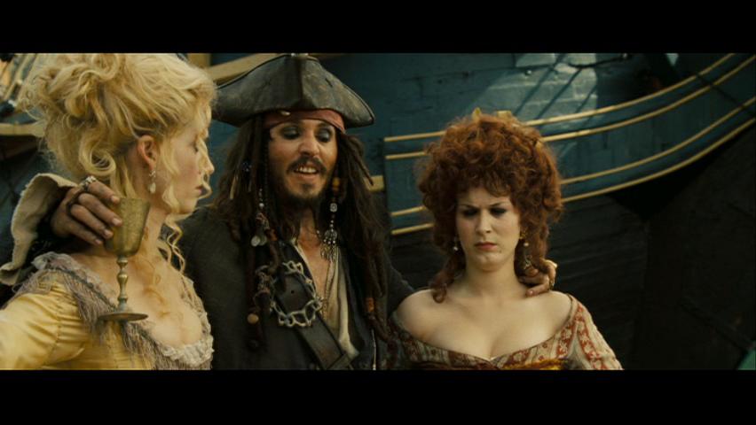 ...that is a dinghy. Johnny Depp as Captain Jack Sparrow
