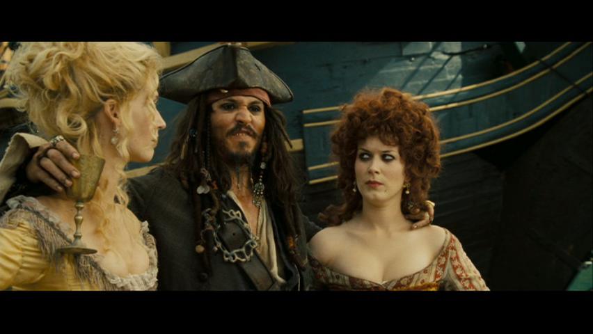 ...fierce! Johnny Depp as Captain Jack Sparrow