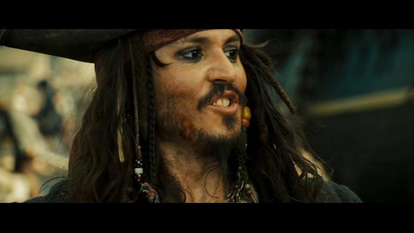 ...huge-ish! Johnny Depp as Captain Jack Sparrow