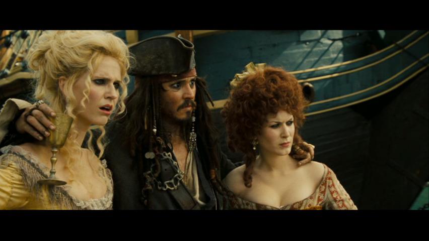 Is that it there? Johnny Depp as Captain Jack Sparrow