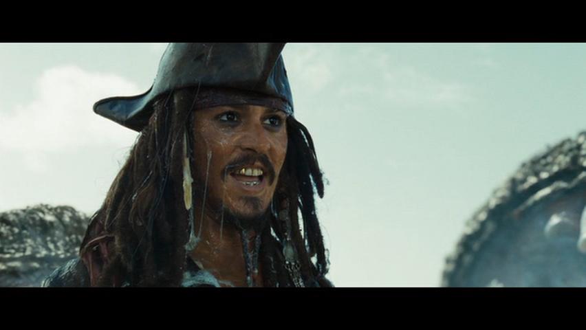 Hello, Johnny Depp as Captain Jack Sparrow>