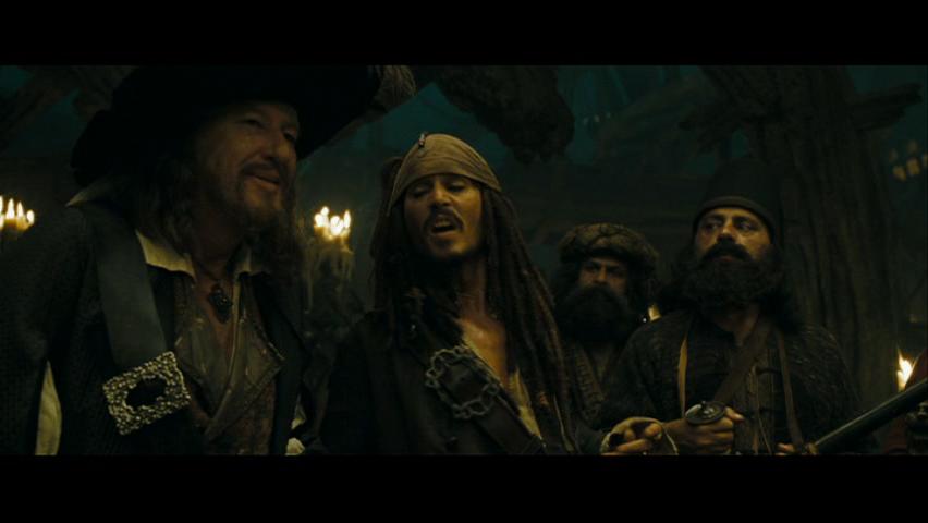 Cuttlefish! Johnny Depp as Captain Jack Sparrow