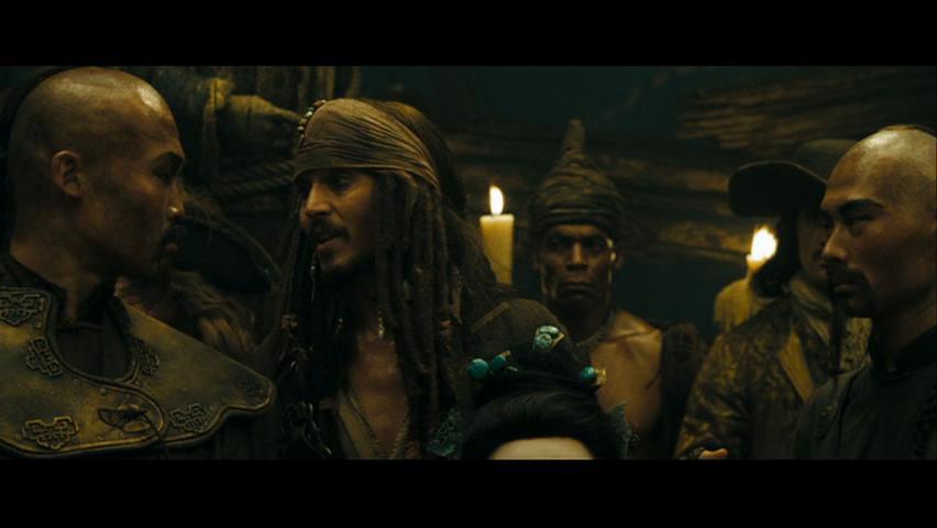 ...innit? Johnny Depp as Captain Jack Sparrow