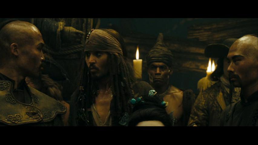 Johnny Depp as Captain Jack Sparrow