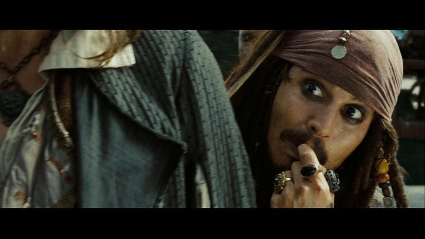 Johnny Depp as Captain Jack Sparrow