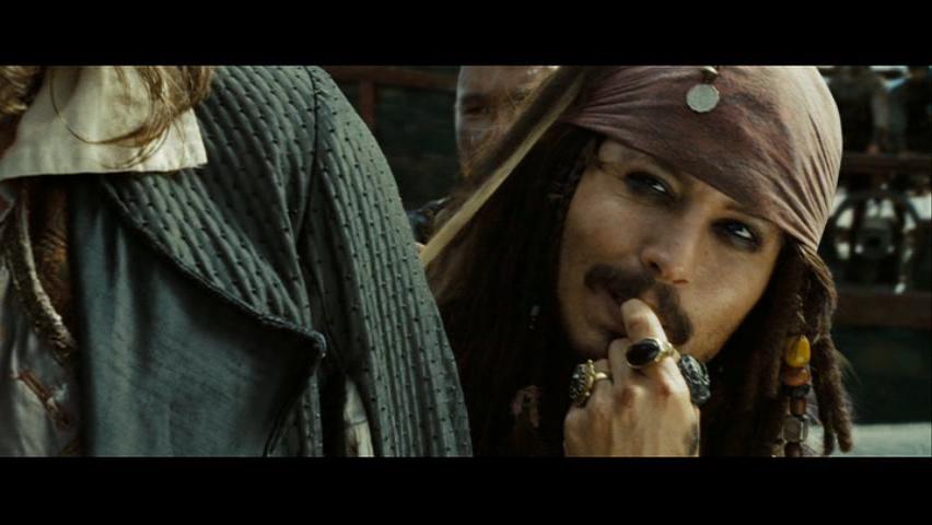 Johnny Depp as Captain Jack Sparrow