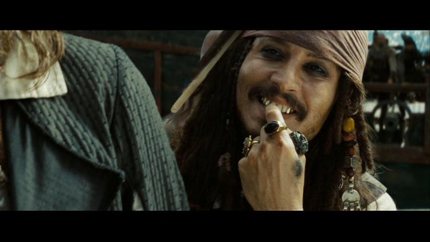 Johnny Depp as Captain Jack Sparrow