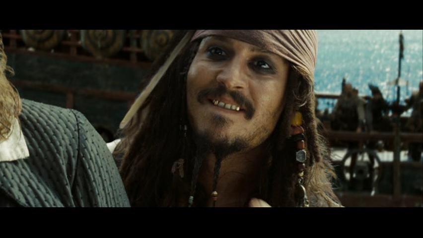 You paid me great insult once. Johnny Depp as Captain Jack Sparrow