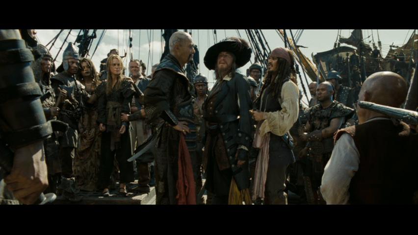 That doesn't sound like me! Johnny Depp as Captain Jack Sparrow