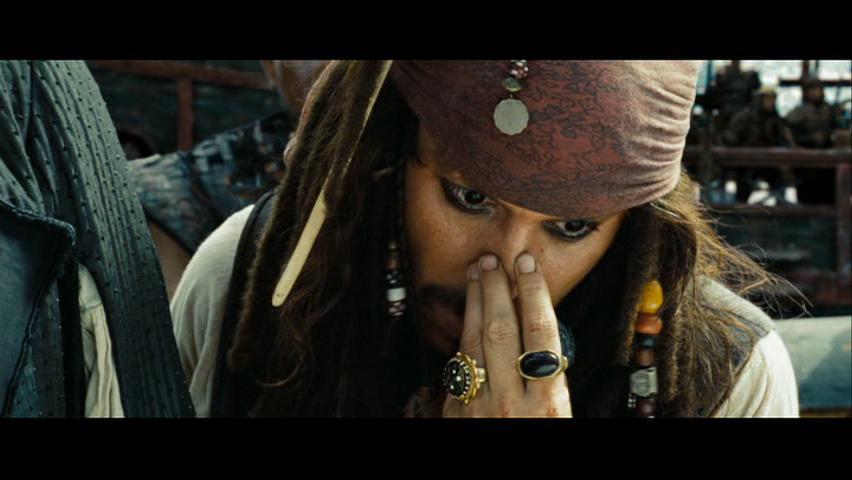 Johnny Depp as Captain Jack Sparrow