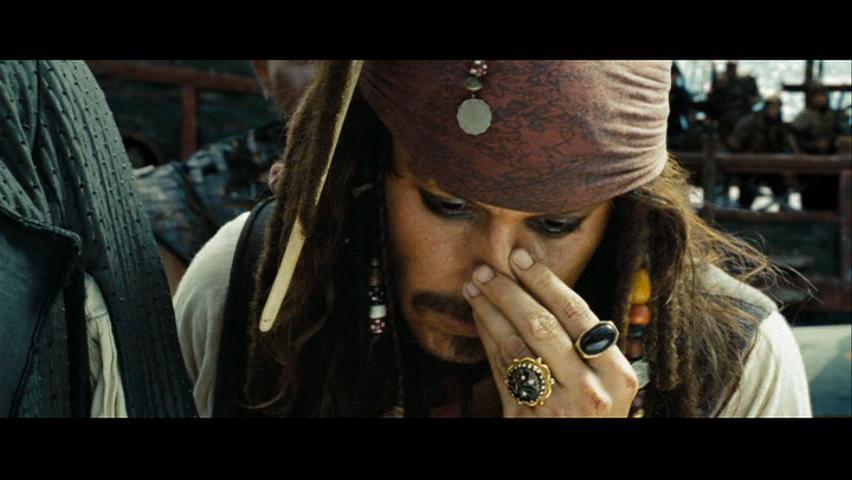 Johnny Depp as Captain Jack Sparrow