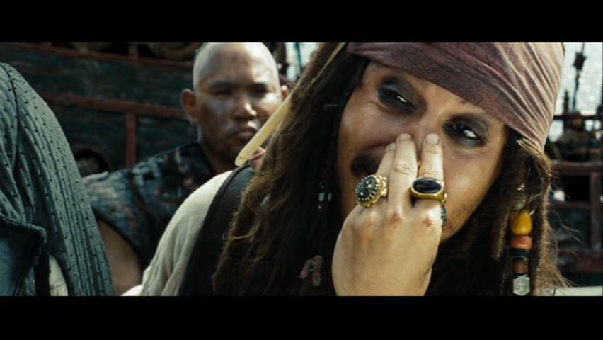 Johnny Depp as Captain Jack Sparrow