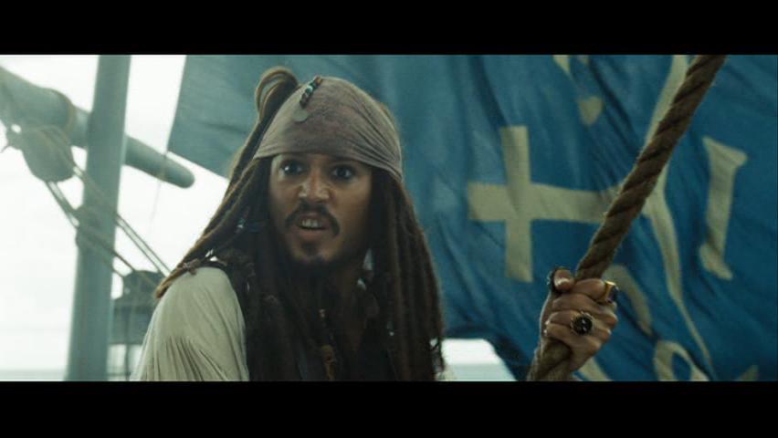 Thank goodness for that... Johnny Depp as Captain Jack Sparrow