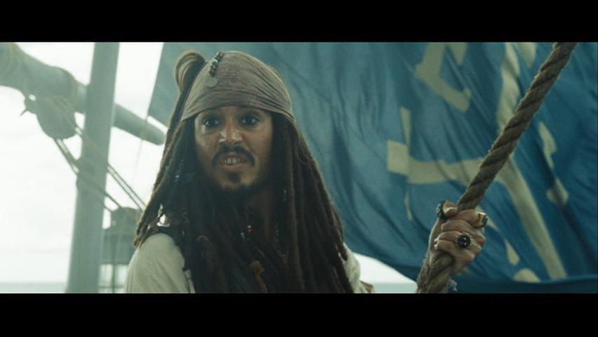 ...'cause if I wasn't... Johnny Depp as Captain Jack Sparrow