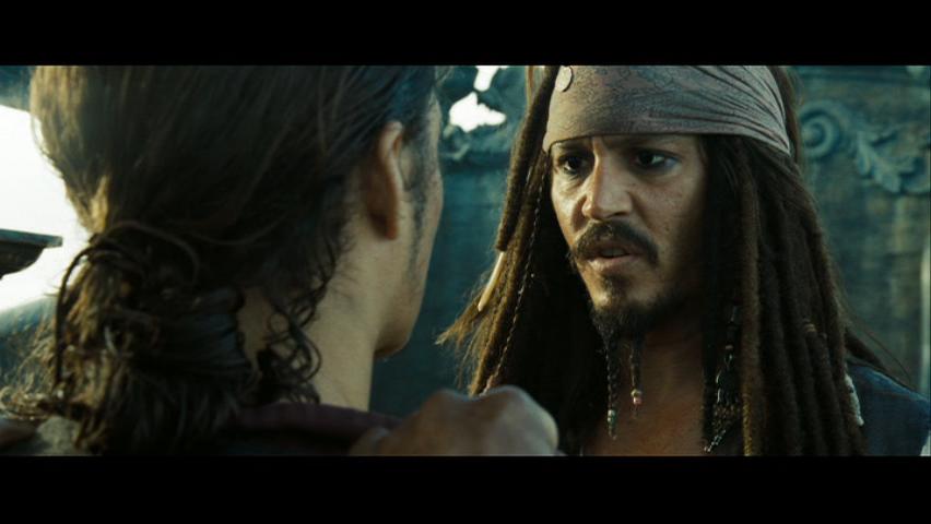 ...pestilent... Johnny Depp as Captain Jack Sparrow